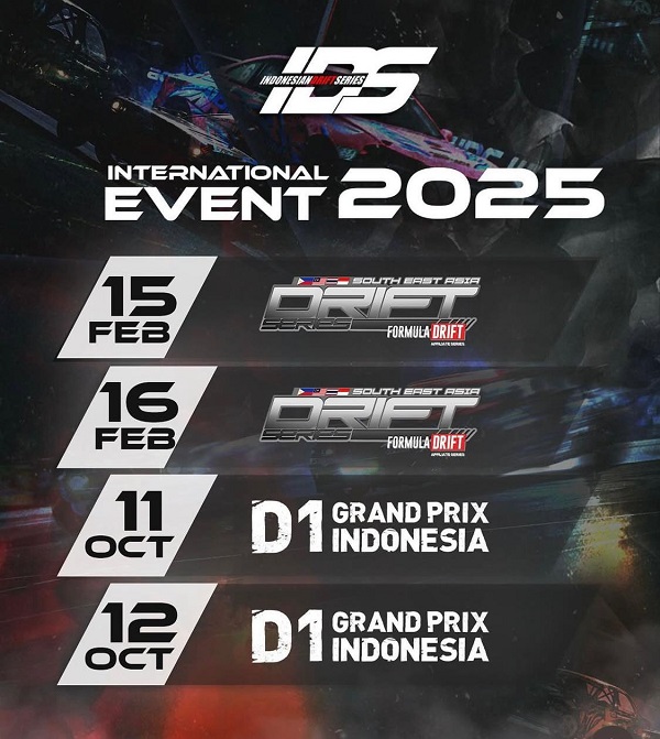 Jadwal Kejuaraan Drifting 2025 yang Diikuti Tim Balap Al Ghazali