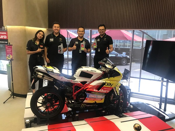 Pertama di Asia Tenggara, Enduro x Fastron Lounge Hadirkan Simulator Lamborghini Super Trofeo