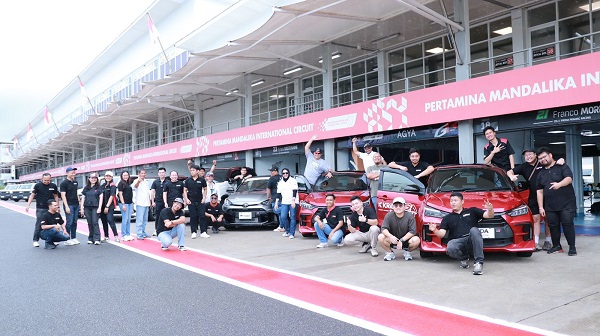 Agya GR Sport dan GR Yaris Disiksa di Lintasan Sirkuit Mandalika
