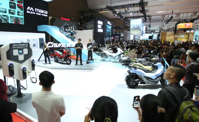 Debut di IIMS, Cavalry Jadi Ujung Tombak MAKA Motors