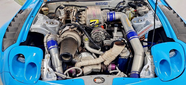 Mazda RX-7 Quad-Rotor Ngepot di Sirkuit Mandalika