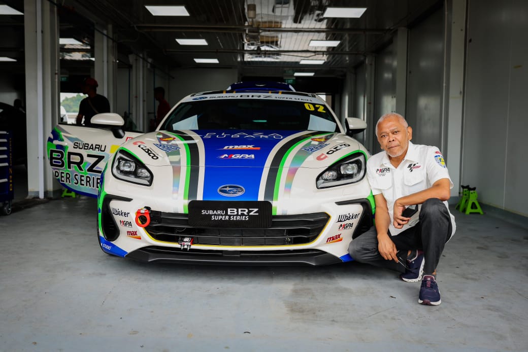 Mobil Balap Subaru BRZ 2025MY Uji Coba di Sirkuit Mandalika