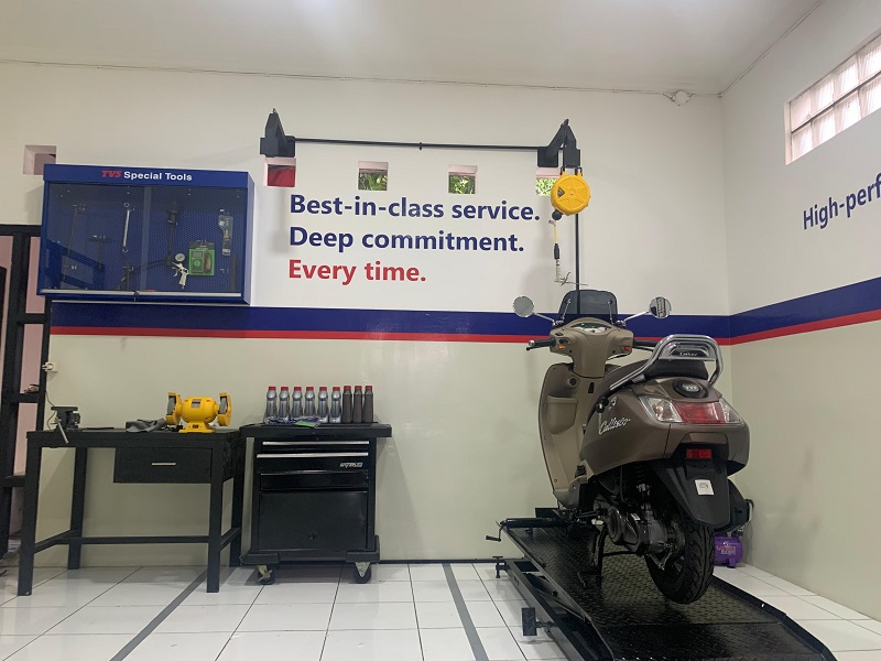 Terus Berekspansi, TVS Resmikan Dealer Baru di Cianjur