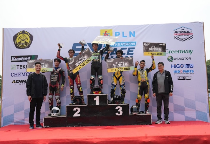 United E-Motor Menggelar Balap Motor Listrik Profesional Pertama di Sirkuit Sentul