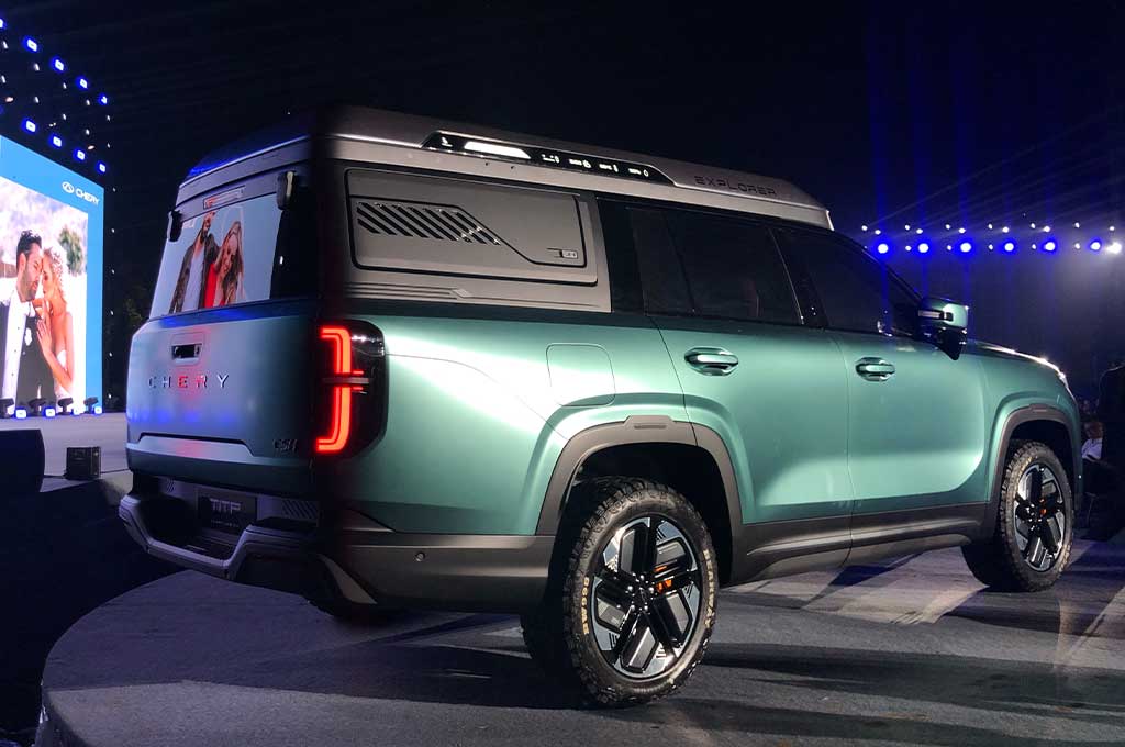 SUV Modular Konsep Baru Milik Chery, SUV Bisa Berubah jadi Pick-up Double Cab