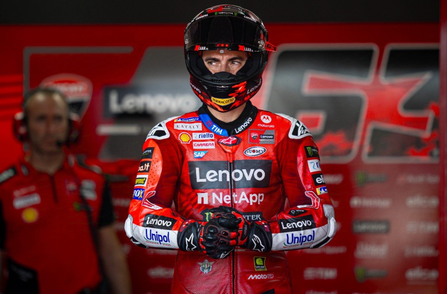 Marquez dan Bagnaia Gagal Finis, Ducati Lenovo Hadapi Ujian Berat di GP Mandalika
