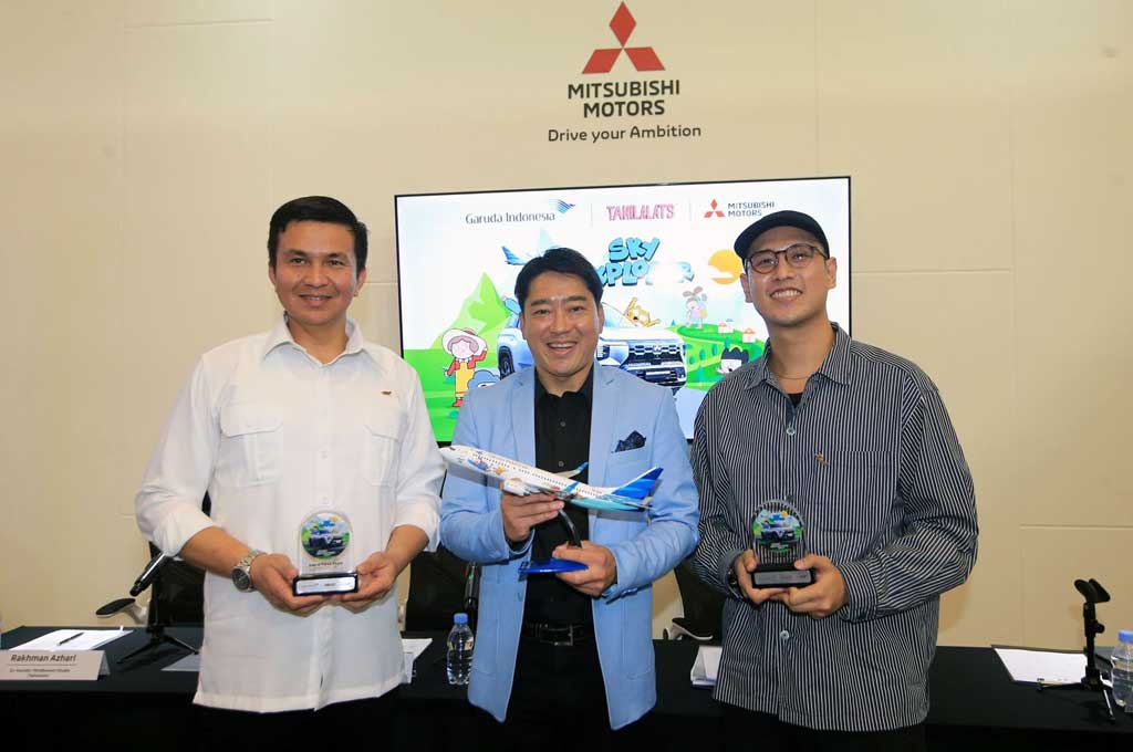 Mitsubishi Motors Gandeng Garuda Indonesia & Tahilalats Hadirkan Sky Explorer Merayakan Petualangan Keluarga