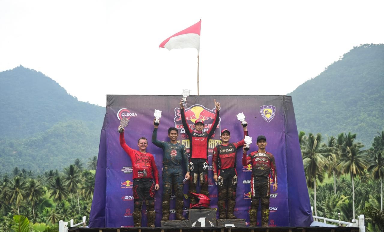 Ducati MX Team Indonesia Mendominasi Podium di Kejurnas Motocross 2025
