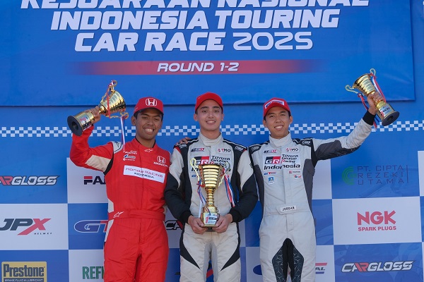 Toyota Gazoo Racing Indonesia Panen Trofi di Balap Touring dan Kejurnas Slalom