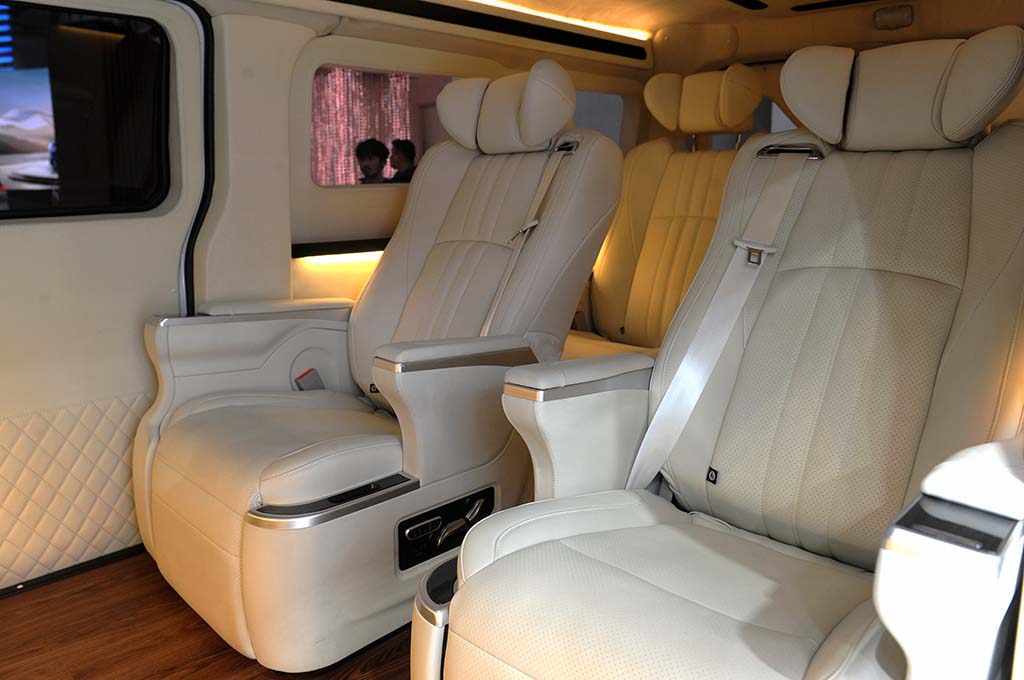 NMAA Bawa Executive Lounge di Kabin Wuling Mitra EV VIP Concept