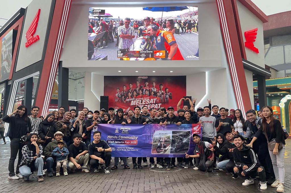 Riuh Wahana Honda Merayakan Ulang Tahun Jakarta, Tidak Sekadar Jualan