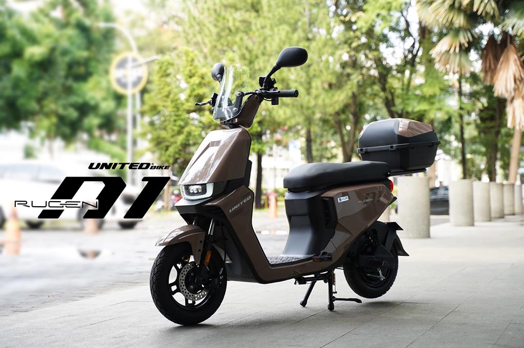 Sepeda Listrik United Rugen N1 & Rugen DX Dilengkapi Top Box