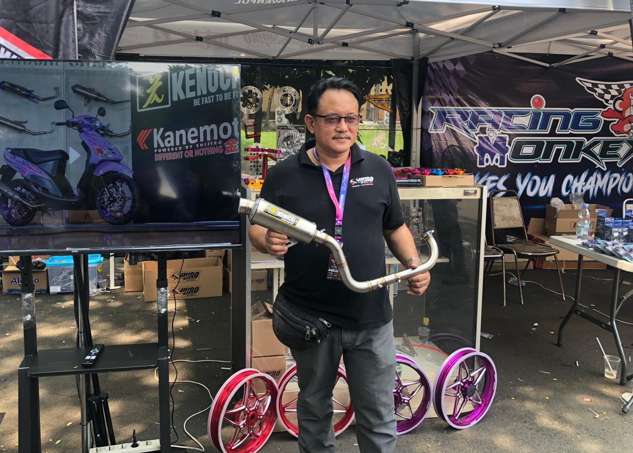 Sponsori Mio World Day, Knalpot Lokal Ini Laris di Pasar Asia Tenggara