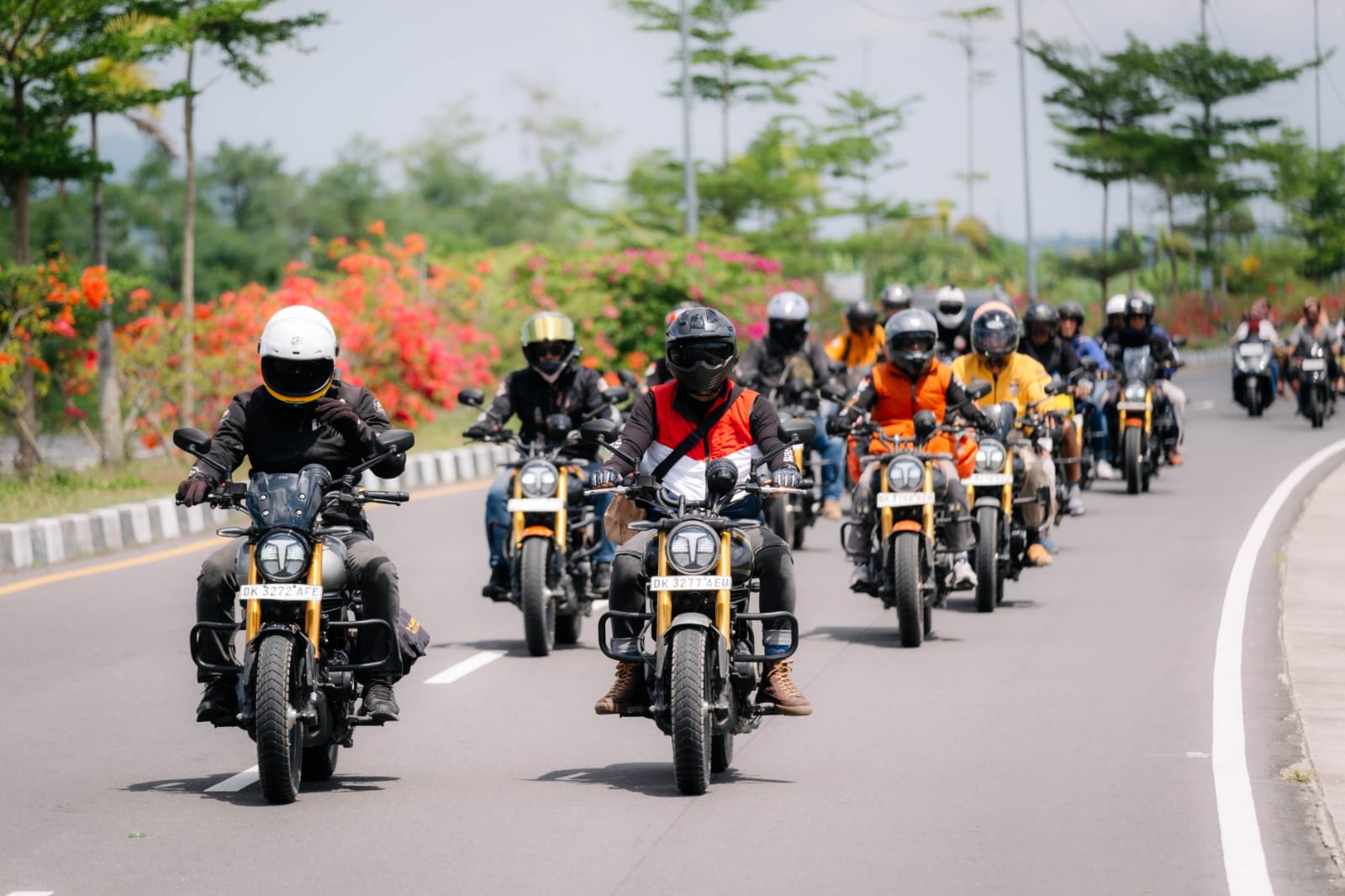 Touring Bali-Lombok Ronin Riders, Sambangi Destinasi Ikonik
