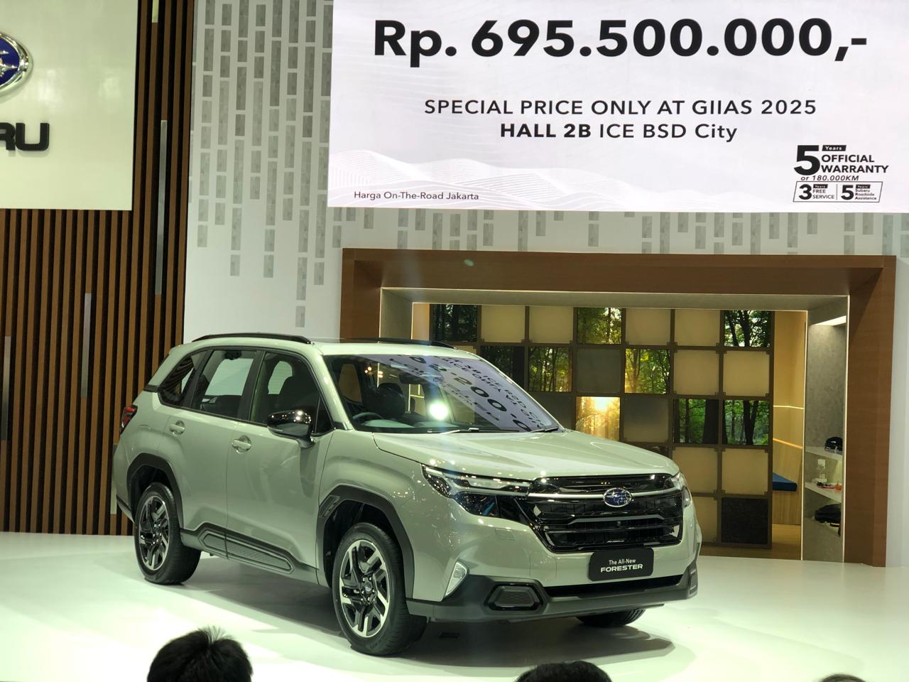 The All-New Subaru Forester Meluncur di GIIAS, Intip Spesifikasi dan Harganya