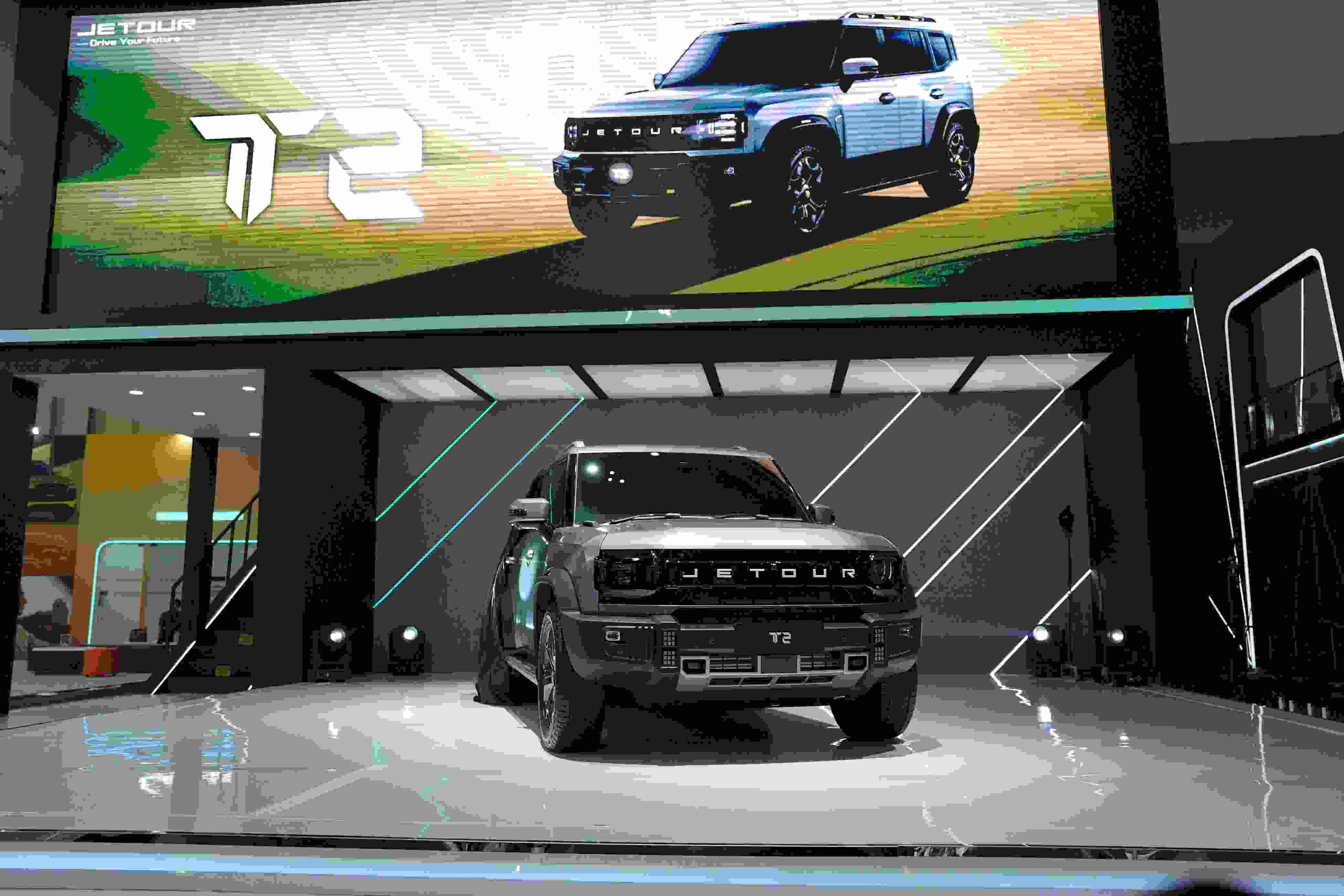 Jetour T2 Setir Kanan Debut Perdana di GIIAS, Begini Wujudnya