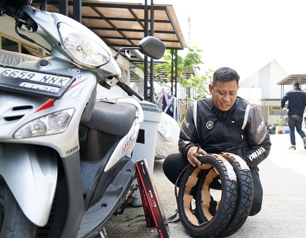 Modif Simpel Mio Lawas, Ini Rekomendasi Shockbreaker dan Ban untuk Harian