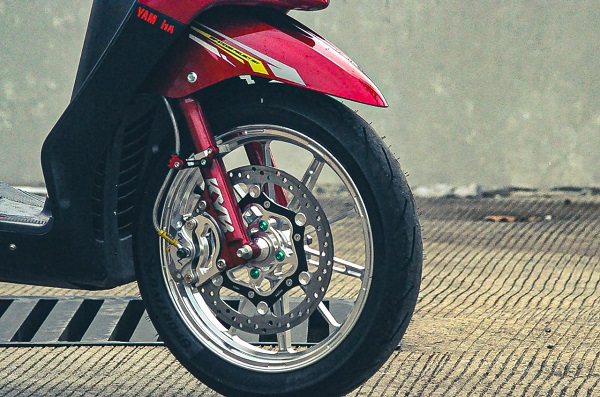 Modif Simpel Mio Lawas, Ini Rekomendasi Shockbreaker dan Ban untuk Harian