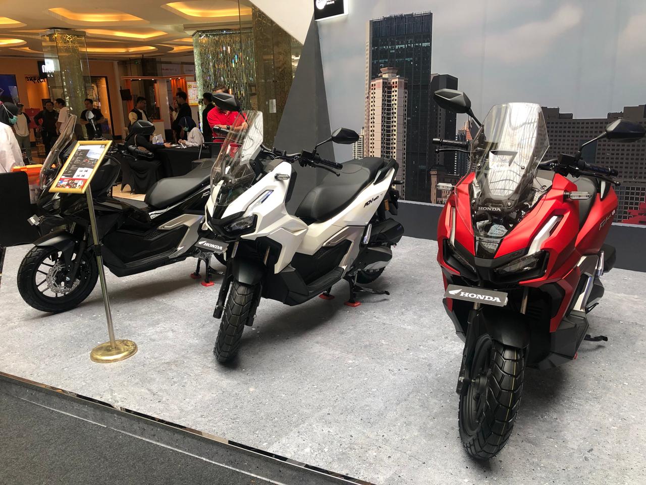 New Honda ADV160 Meluncur di Jawa Barat, Varian RoadSync Dibanderol Rp41 Juta