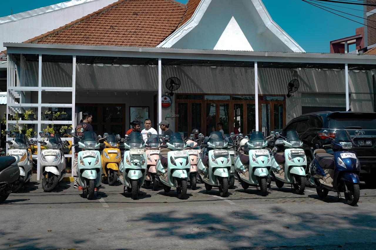 Agenda Riding Bareng Pengguna TVS Callisto Sambangi Pontianak dan Surabaya