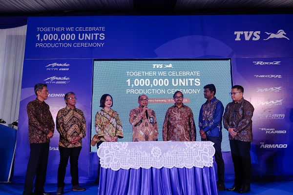 Produksi Tembus 1 Juta Unit, TVS Racikan Karawang Banjiri Pasar Global