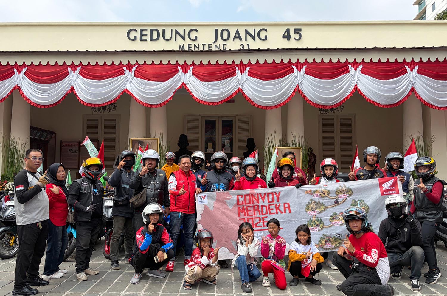Napak Tilas Sejarah Indonesia dalam Convoy Merdeka 2026