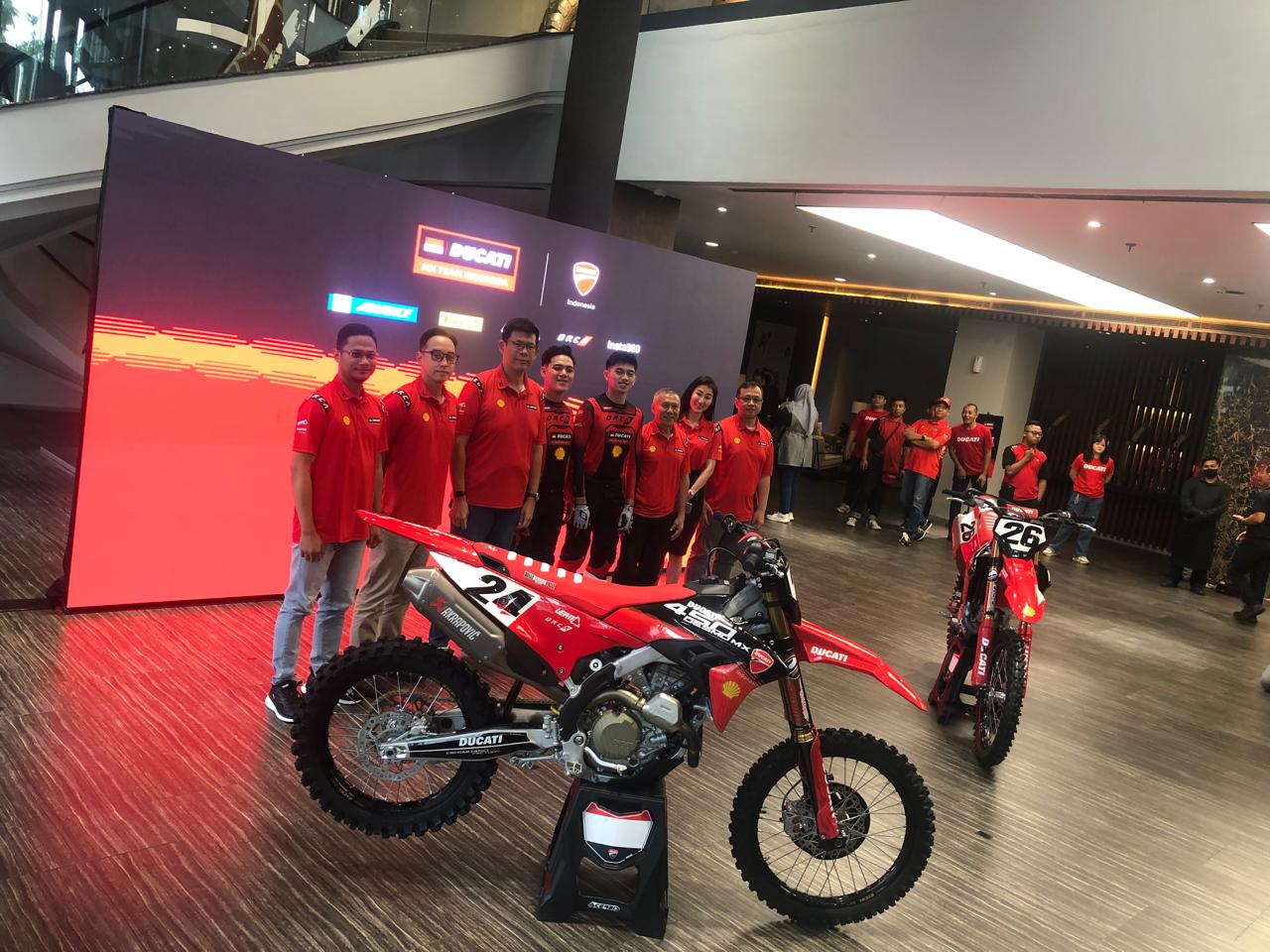 Dipimpin Johny Pranata, Ducati MX Team Indonesia Andalkan Duo Crosser Haus Podium