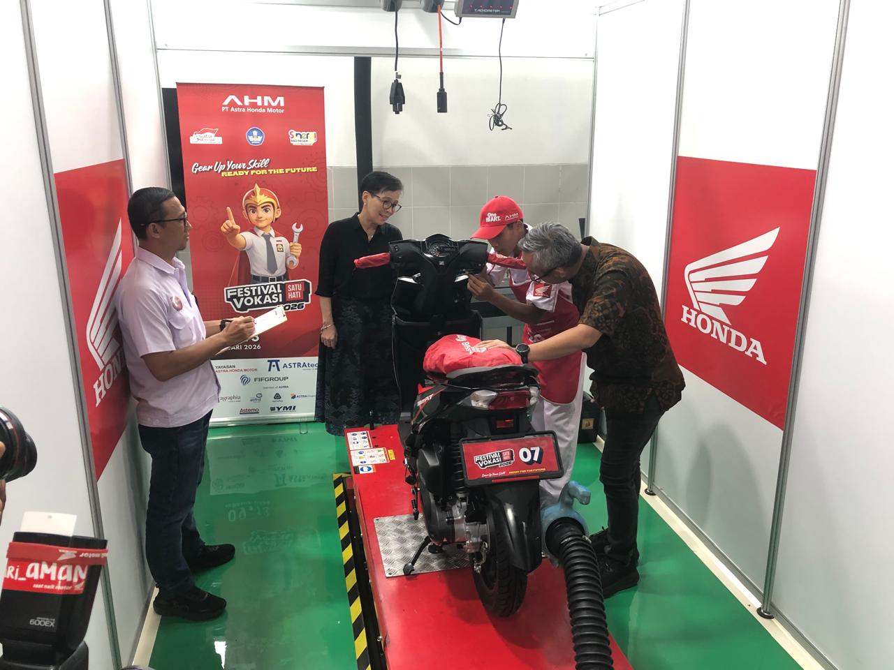 Jurus AHM Lahirkan Generasi Siap Kerja, 30 Ribu Siswa SMK Beradu Skill di FeVoSH 2026