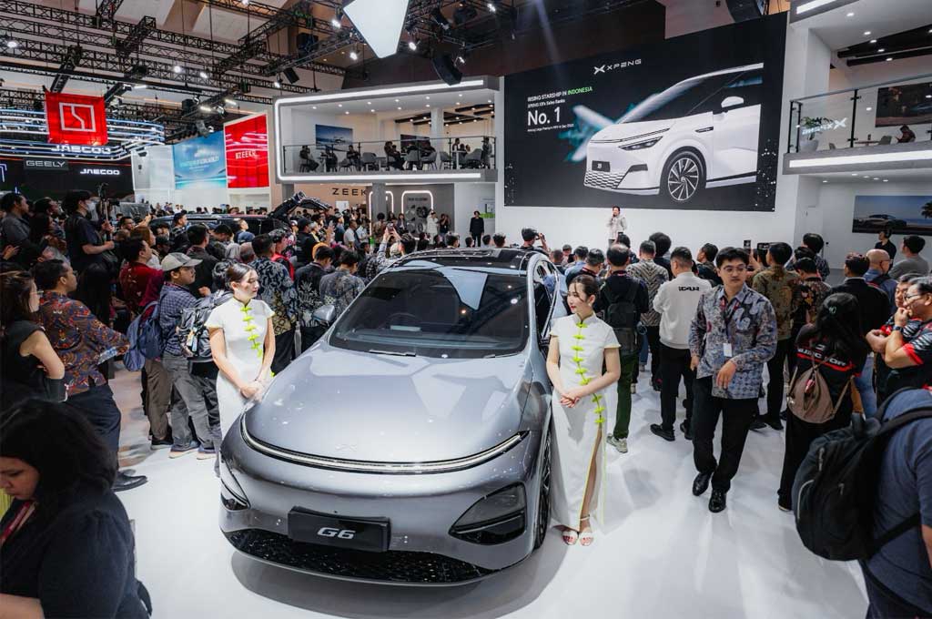 Xpeng Pamer Teknologi AI di IIMS 2026, dari Horse Power ke Brain Power