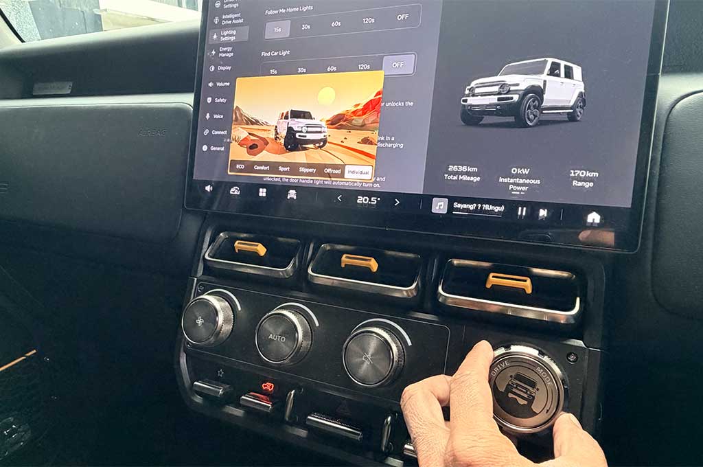 Jajal iCAR V23, Offroad-an Semudah Ini!