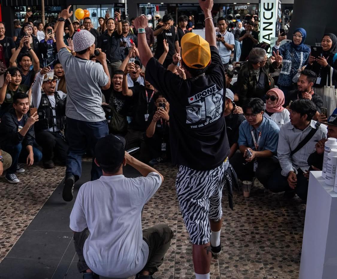 Pelumas Asal Prancis Rangkul Komunitas Motor Lewat Pameran Otomotif