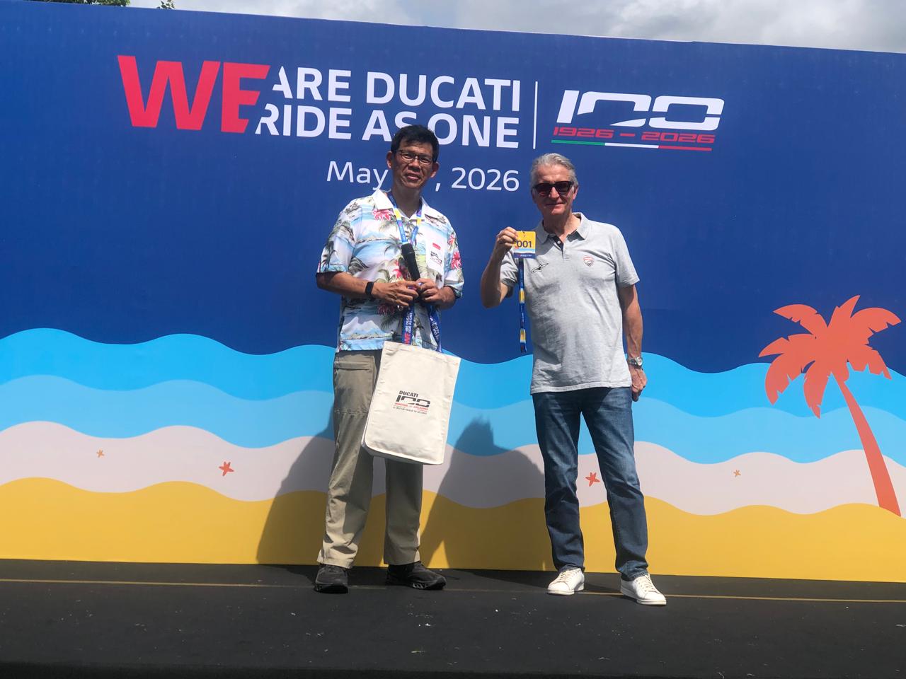 Ratusan Ducatisti Riding Keliling Bali Rayakan Satu Abad Ducati