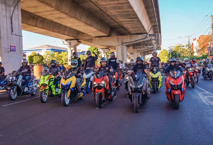 Meriah! Moride Makassar Diikuti Lebih dari 450 Bikers