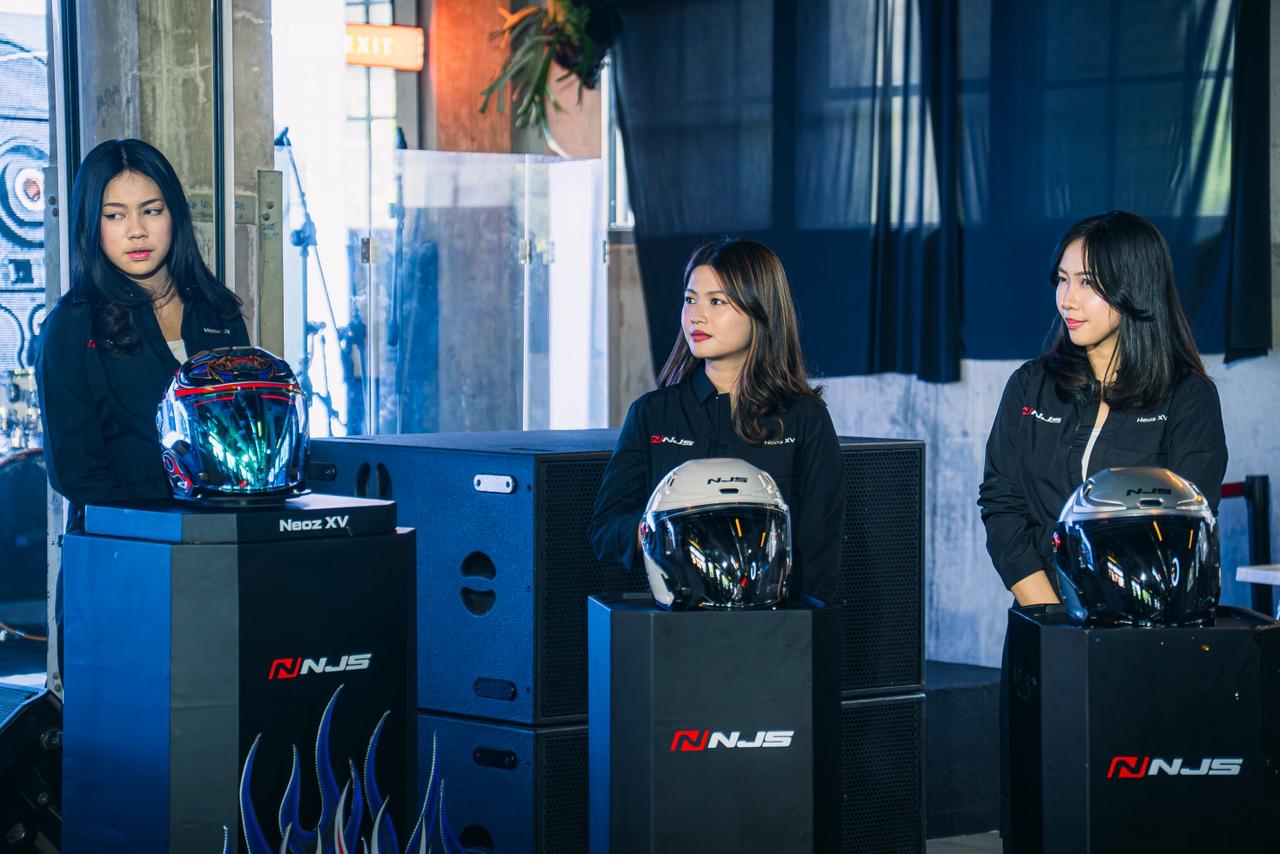 NJS Neoz XV, Helm Open Face dengan Fitur Minim Noise