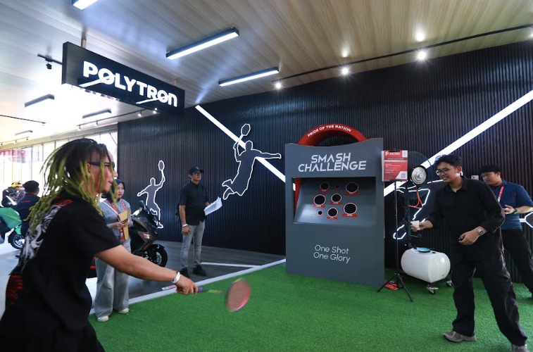 Polytron G3+ Series Hadir di Indonesia Open 2026, Usung Konsep Sportstainment