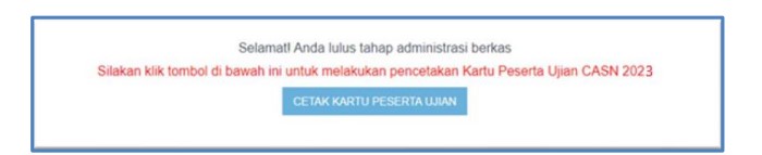 Cetak Kartu Ujian CPNS 2023 Mulai Hari Ini, Begini Caranya