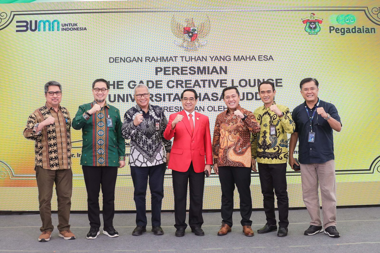 Dukung Kreativitas Anak Muda Indonesia, Pegadaian Resmikan The Gade Creative Lounge di UNHAS