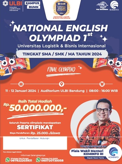 Gelar Olimpiade Matematika dan Bahasa Inggris, ULBI Ingin Lahirkan Pelajar Berbakat dan Berkualitas