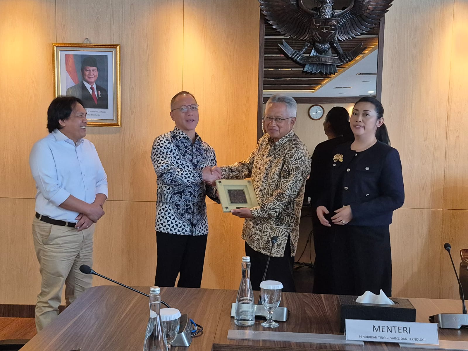 Mendiktisaintek Terima Audiensi Metro TV, Siap Kolaborasi Kawal Pendidikan Tinggi hingga Riset