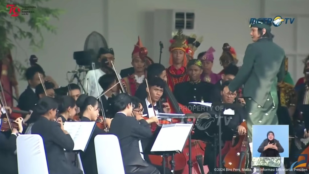 Eki Satria, dari Pegang Cello hingga Jadi Konduktor di Gita Bahana Nusantara 2024
