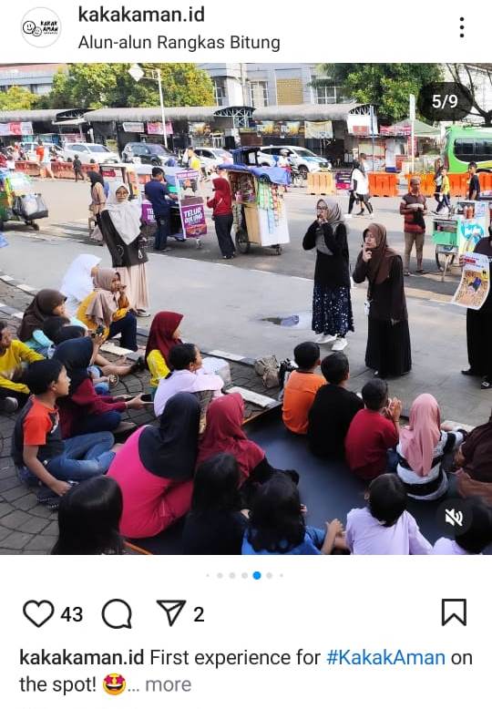Kakak Aman, Gerakan untuk Masa Depan Anak Indonesia yang Cerah
