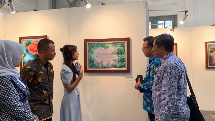 48 Karya Seni Siswa SMA Labschool Jakarta Terjual di Pameran Lautan Bintang