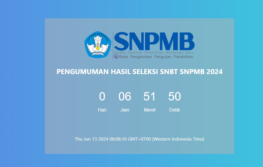 Pengumuman Hasil UTBK SNBT 2024 Hari Ini Jam Berapa? Ini Jadwal dan Cara Ceknya