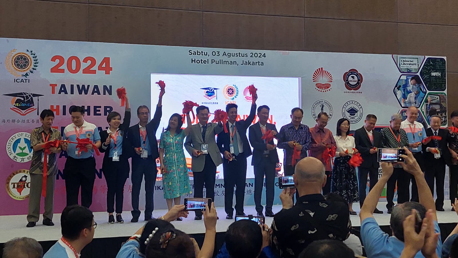 2024 THEFI: Minat Pelajar Indonesia Kuliah di Taiwan Terus Naik