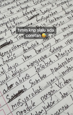 Viral! Guru Ini Bagikan Hasil Tulisan Tangan Muridnya Dari yang Rapi Sampai <i>Curly</i>