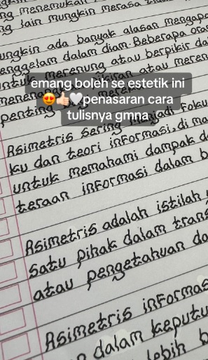 Viral! Guru Ini Bagikan Hasil Tulisan Tangan Muridnya Dari yang Rapi Sampai <i>Curly</i>