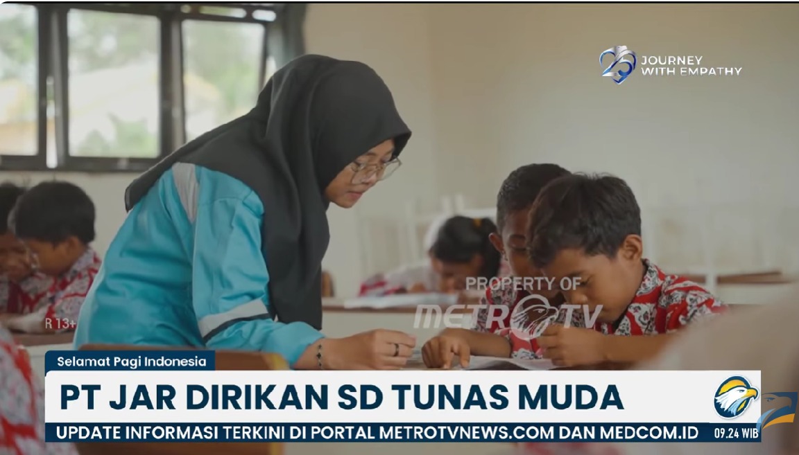 SD Tunas Muda Sekolah Gratis dari PT JAR, Cetak Prestasi dan Bikin Orang Tua Lega