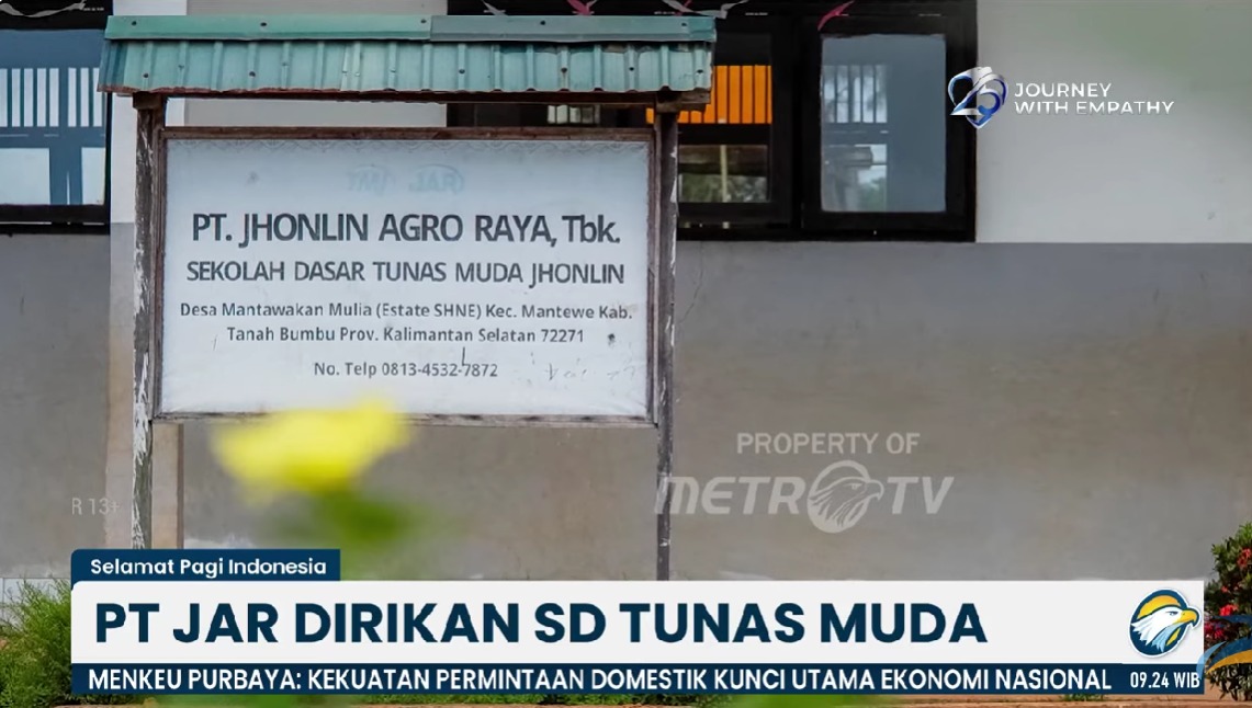 SD Tunas Muda Sekolah Gratis dari PT JAR, Cetak Prestasi dan Bikin Orang Tua Lega