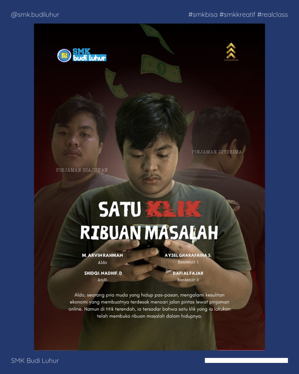 Siswa SMK Budi Luhur Bikin 8 Film untuk Liburan Sekolah, Bisa Ditonton di Bioskop