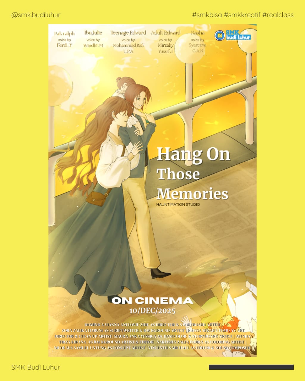 Siswa SMK Budi Luhur Bikin 8 Film untuk Liburan Sekolah, Bisa Ditonton di Bioskop